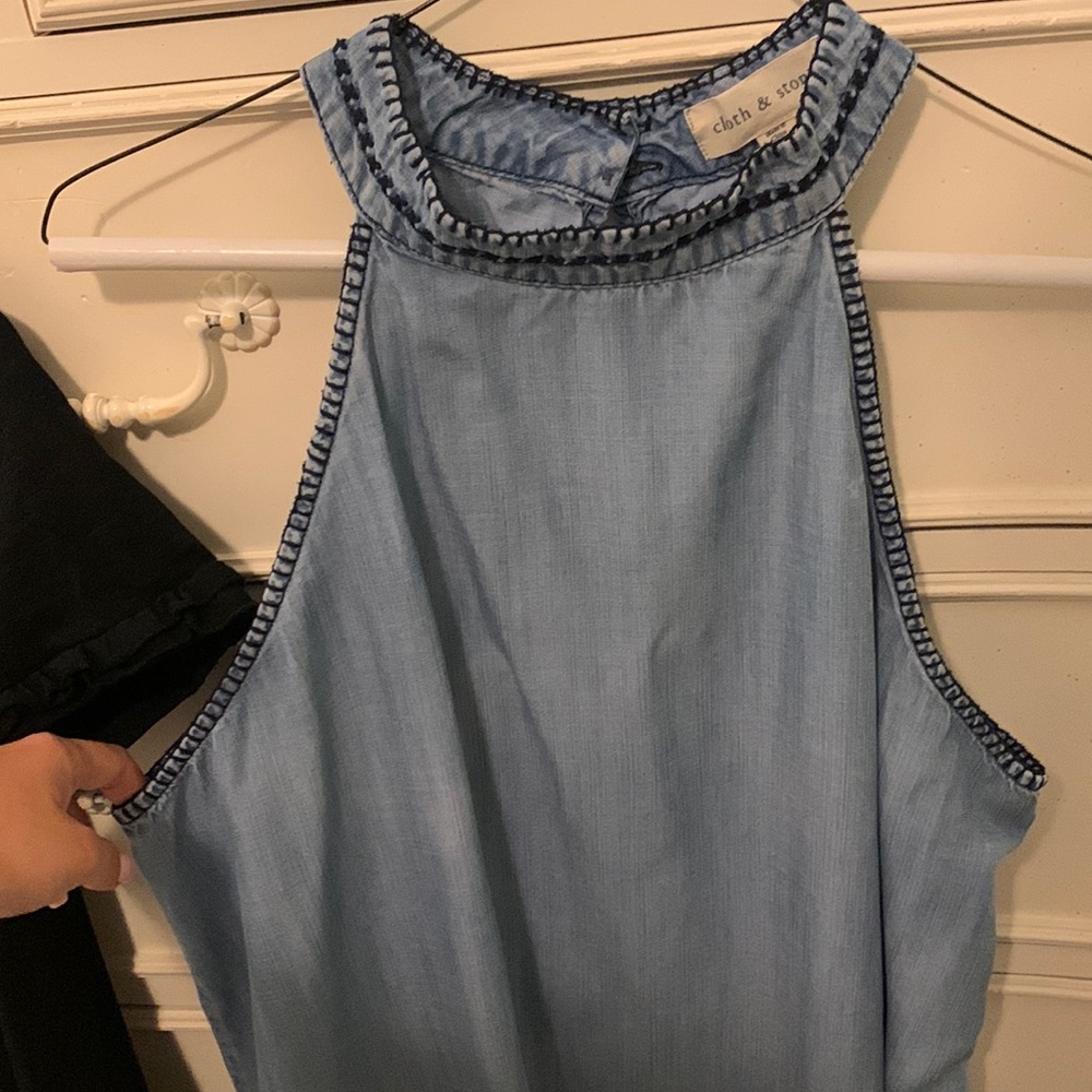 Cloth and Stone Blue Dress